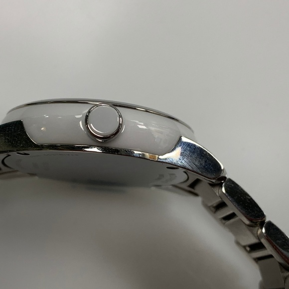 Movado Collection White Dial Ceramic Ladies Watch main image 4